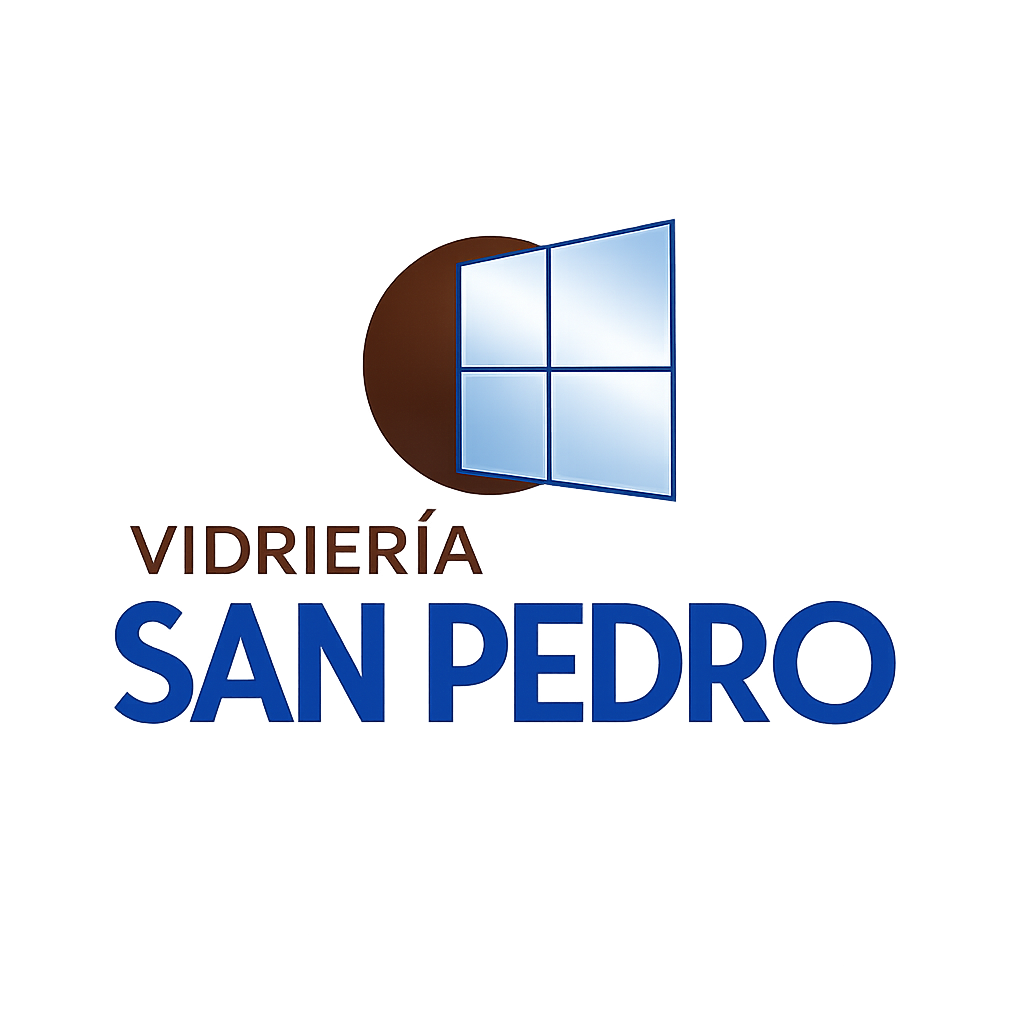 Vidriería San Pedro Logo
